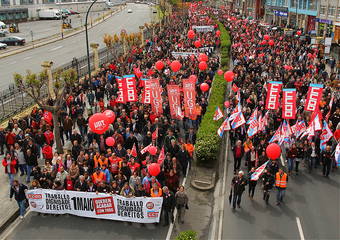Manifestacin del 1 de mayo en Galicia