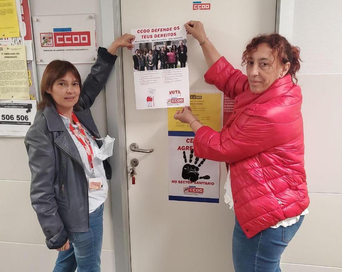 Delegadas de Vigo no inicio das eleccins sindicais