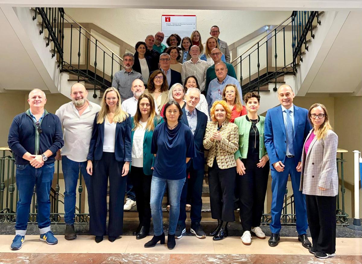 Firmantes acuerdo integración Hospital de Funelabrada
