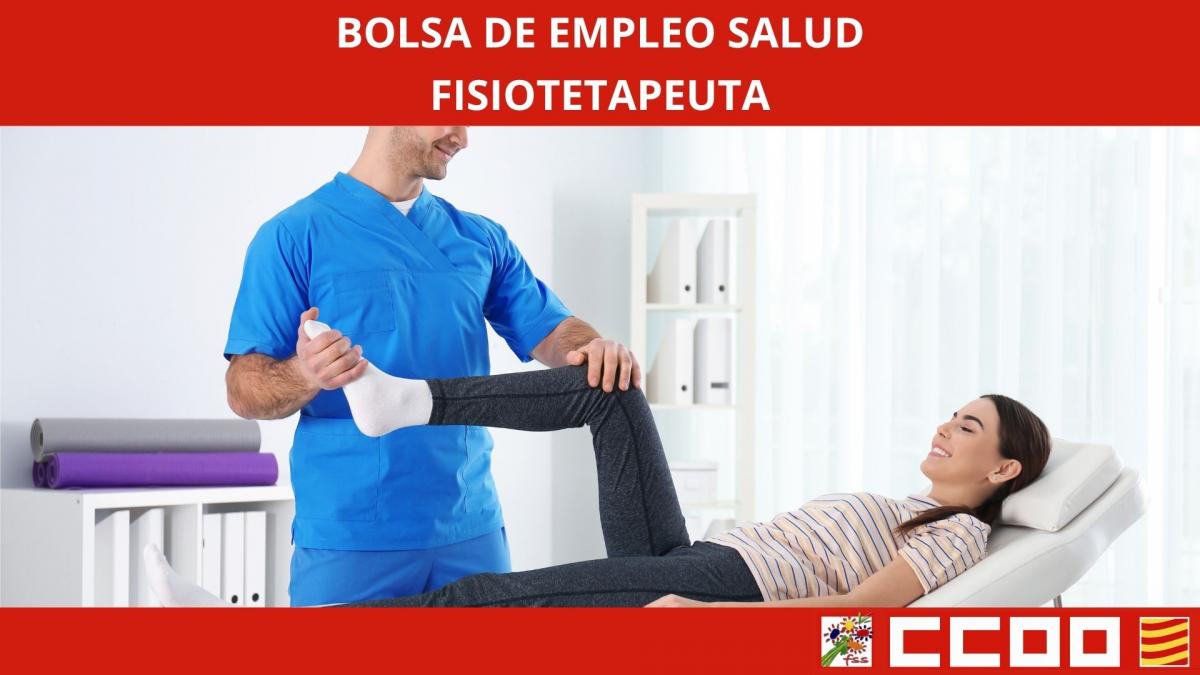 SALUD - Bolsa empleo Fisioterapeuta