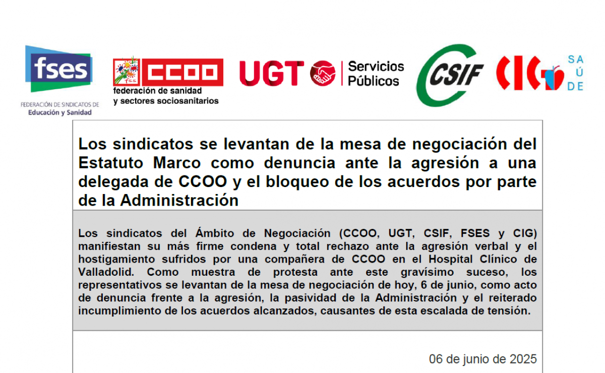Comunicado