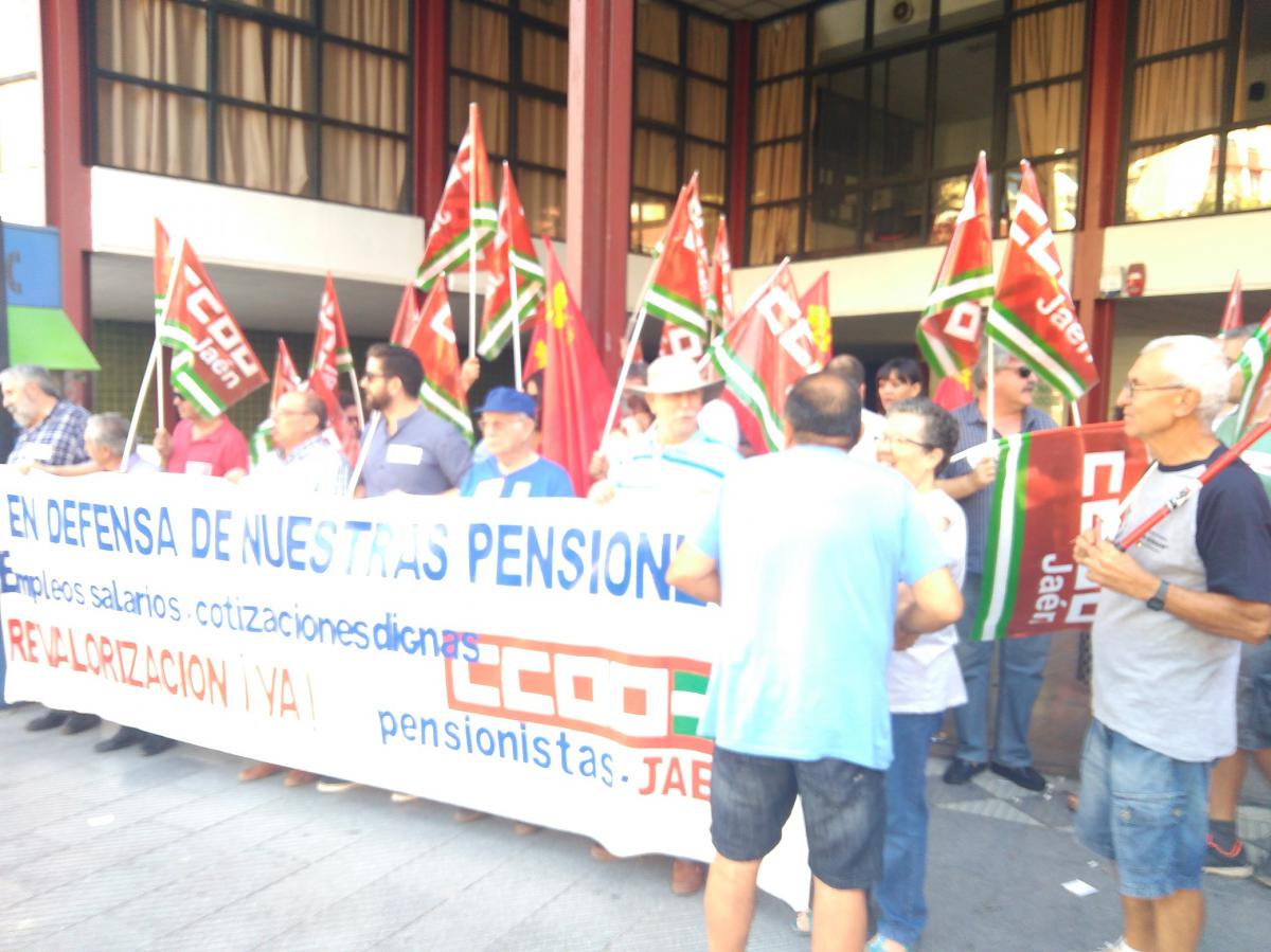 Movilización en Jaén.