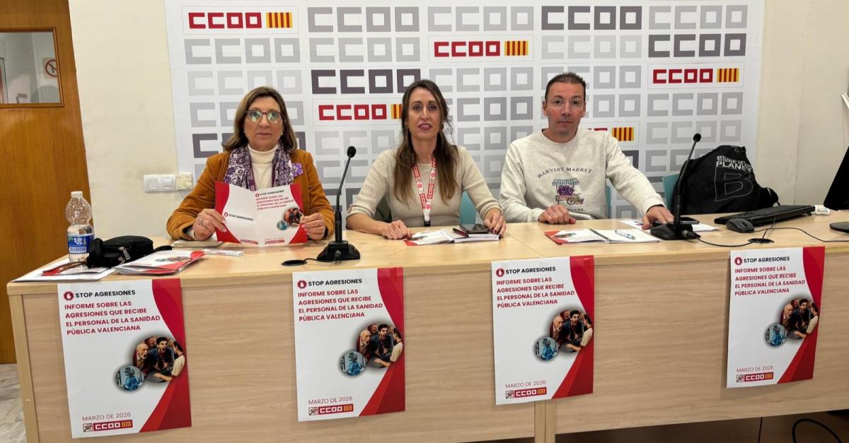 Rueda de prensa sobre agresiones a personal de sanidad