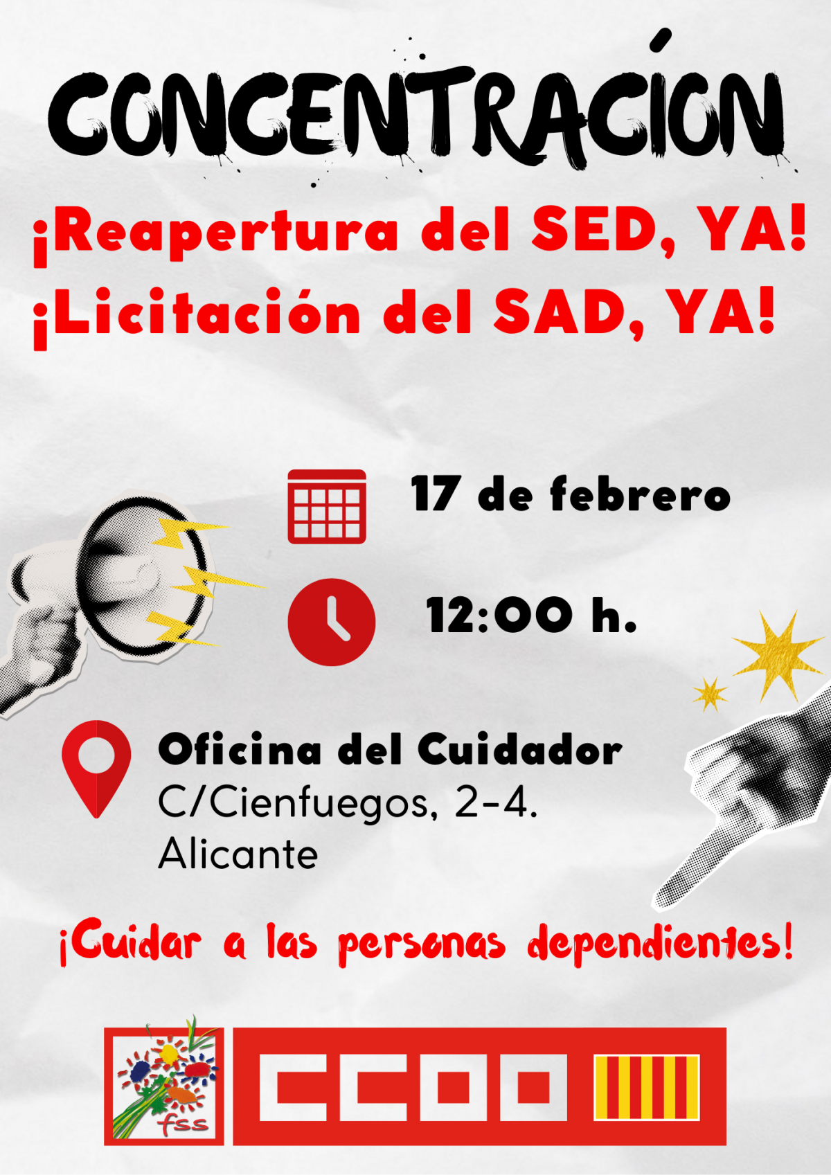 Concentración Alicante