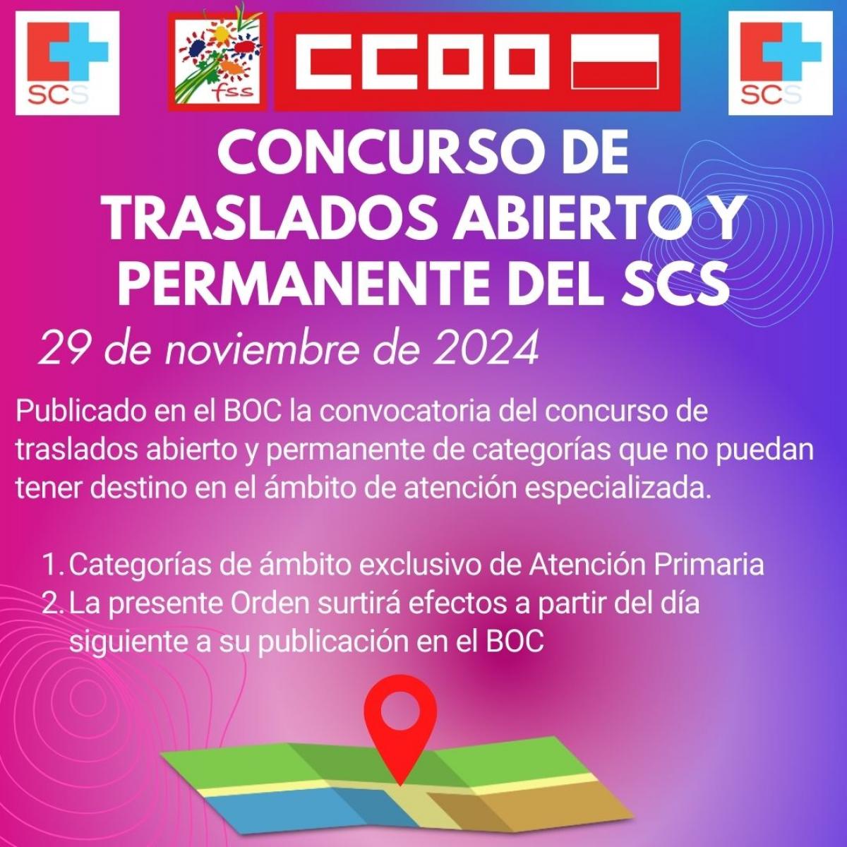 Concurso de Traslados del SCS