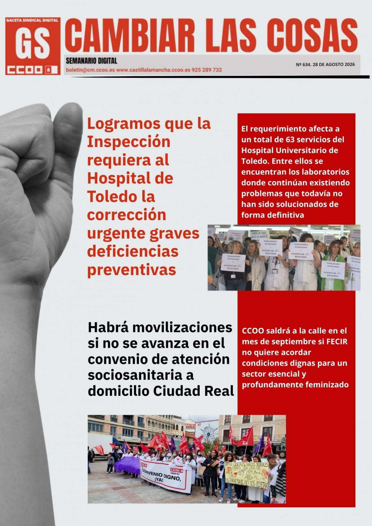 GSD CCOO CLM nº 634