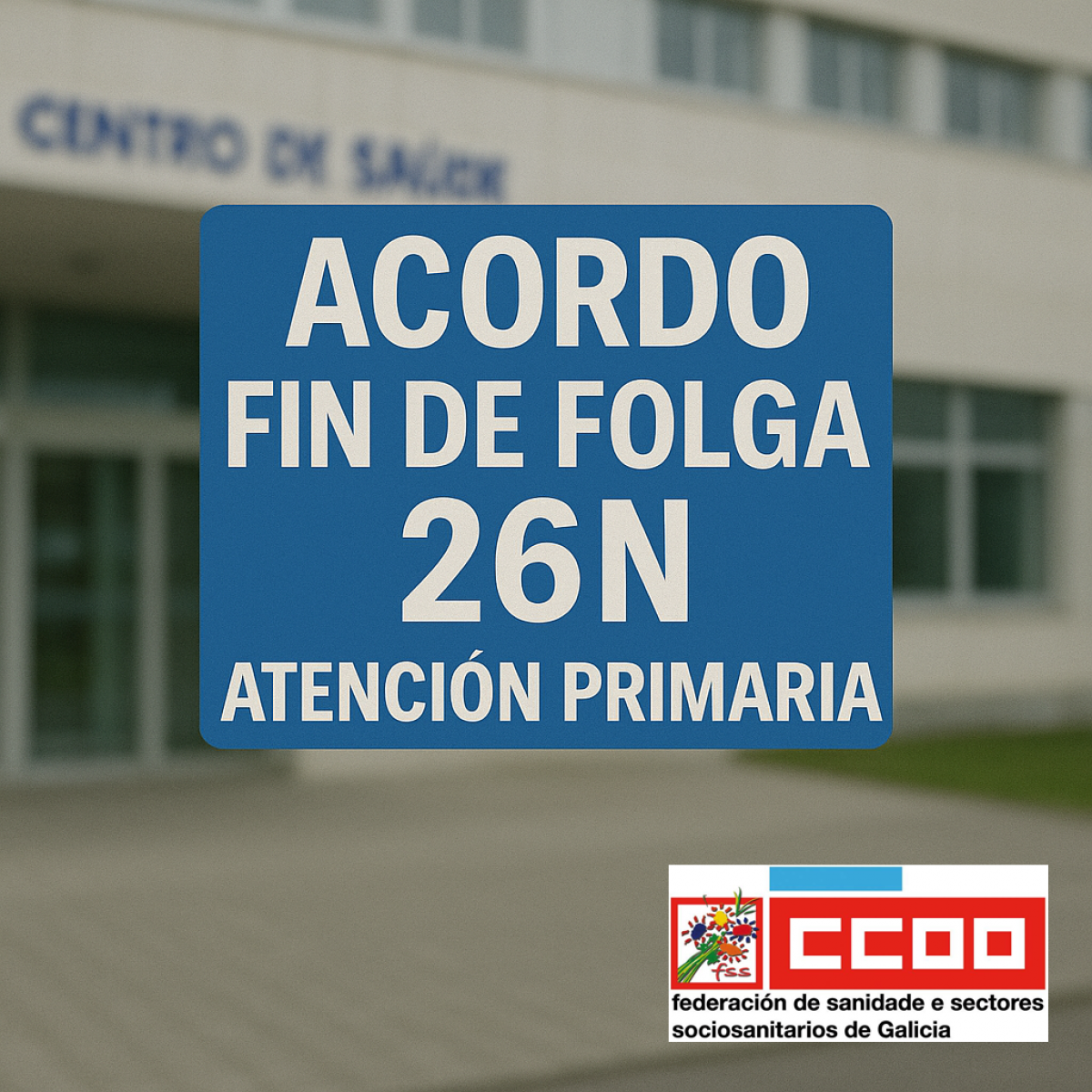 Acordo fin de folga 26N