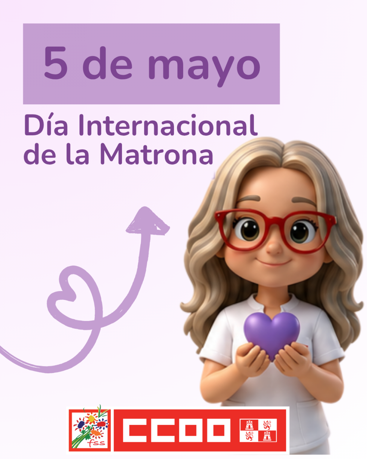 &#55357&#56476 5 de mayo | #DíaDeLaMatrona