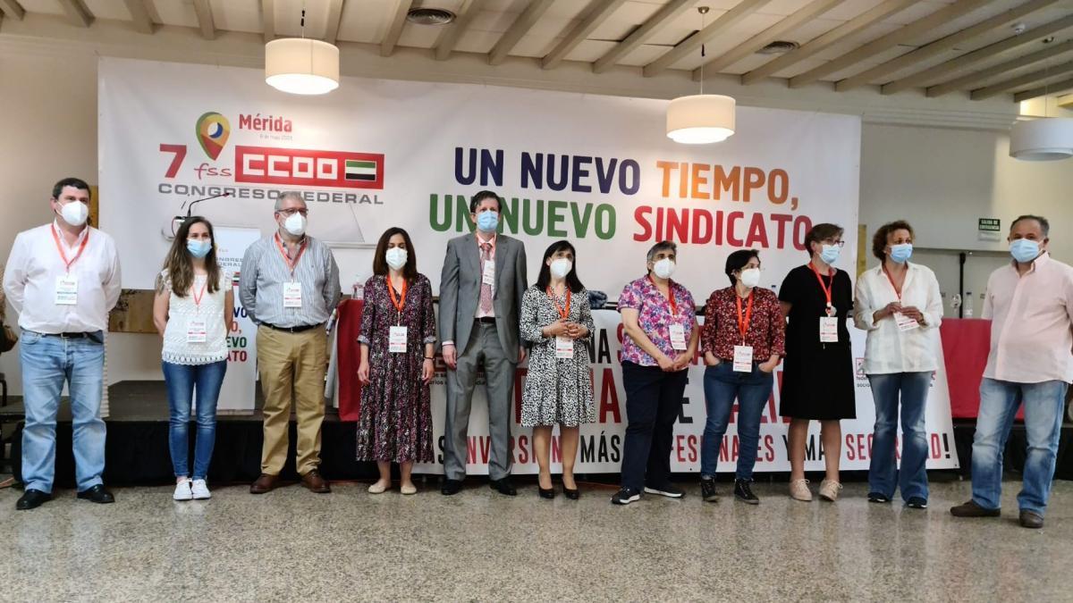 Ángel Benito sigue al frente de la Federación de Sanidad y Sectores Sociosanitarios de CCOO de Extremadura aspirando a consolidar el liderazgo de CCOO en estos sectores