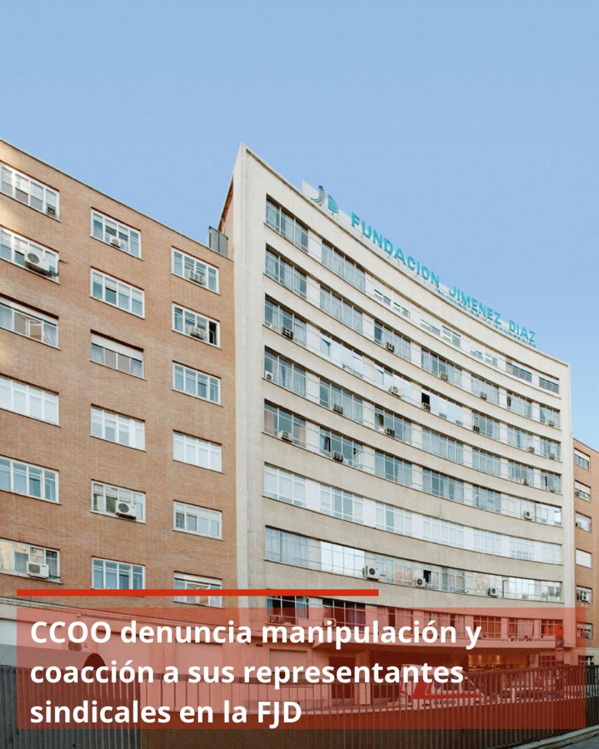 Fachada Fundación Jiménez Díaz