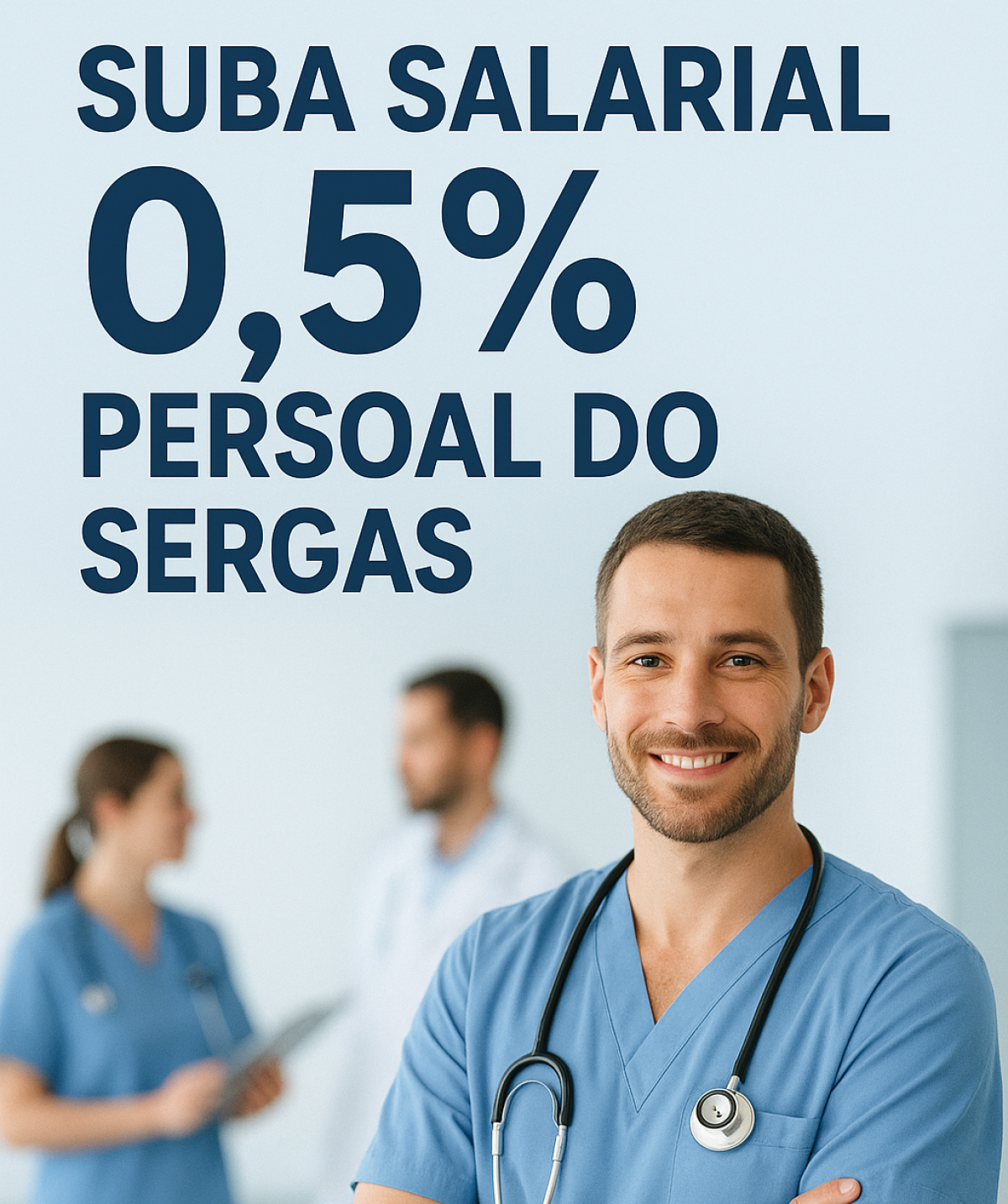 SUBIDA 0.5% SERGAS