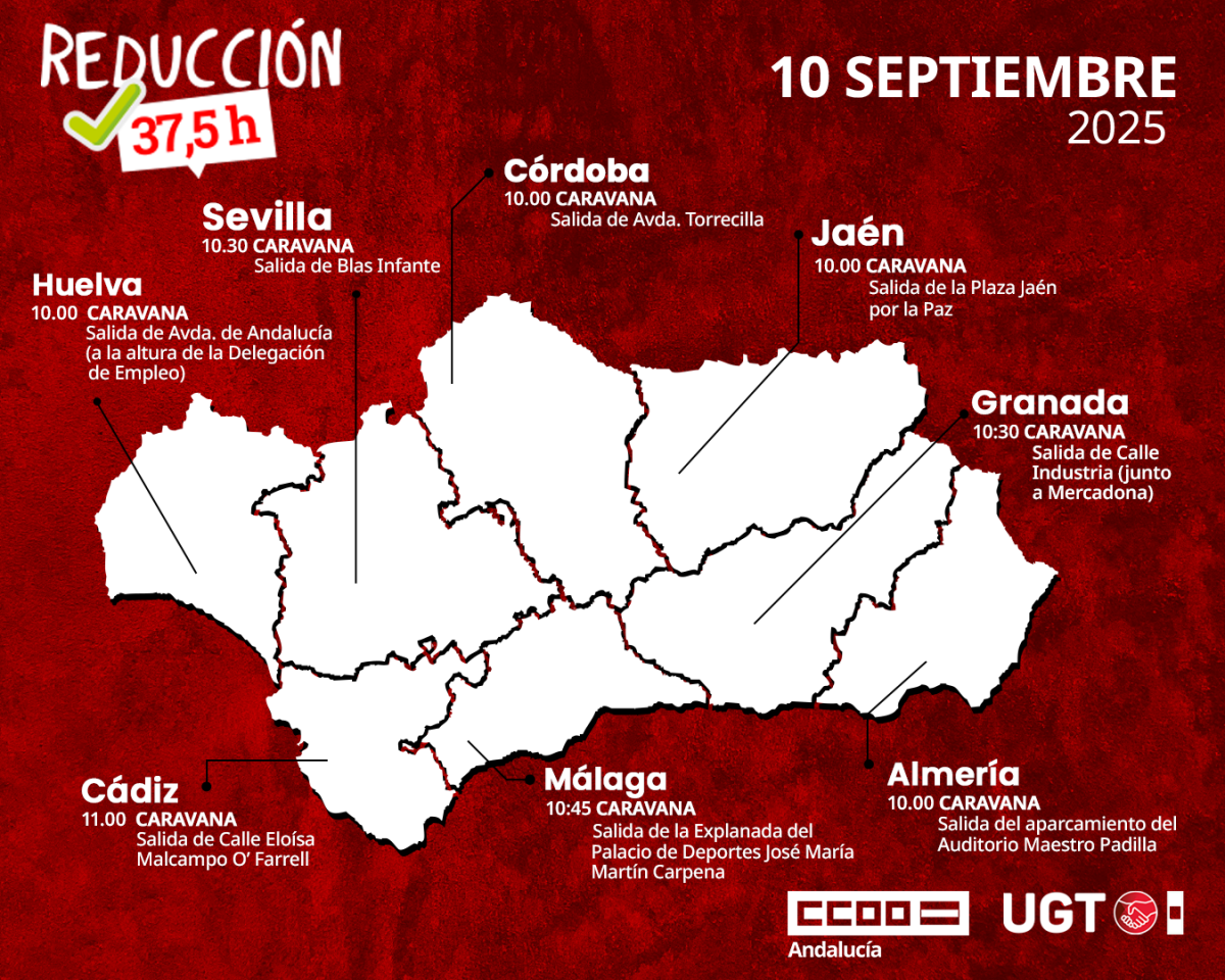 Caravanas de protesta por la Reduccin de la Jornada Laboral