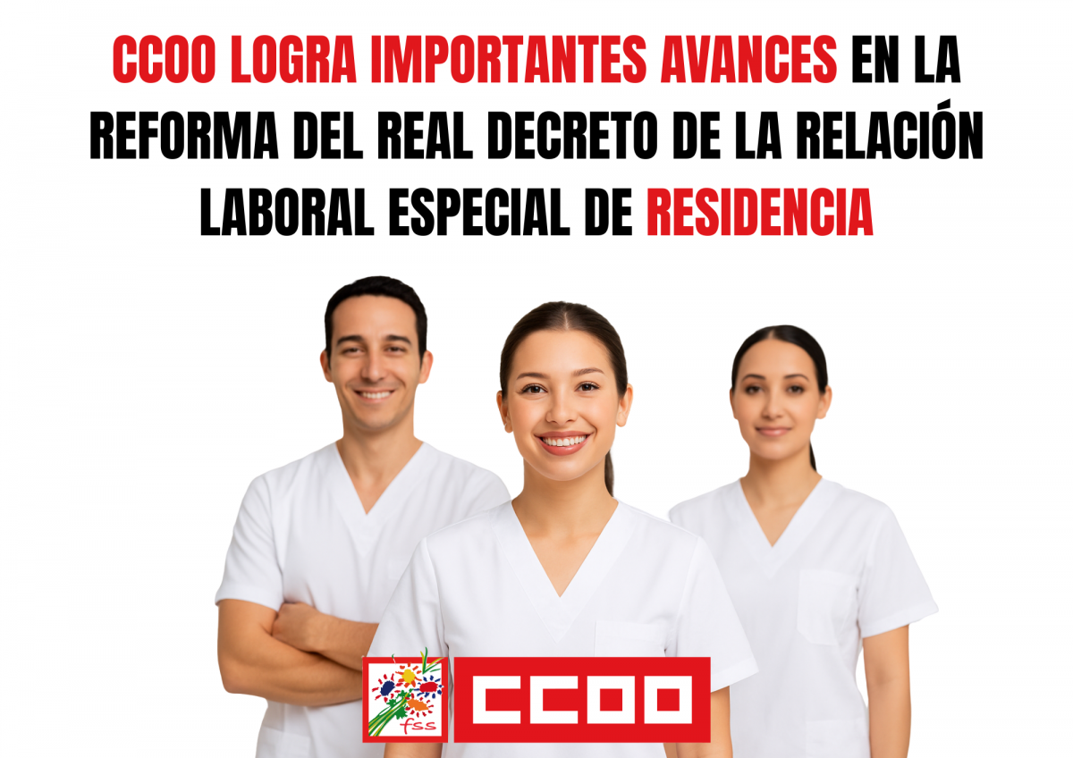 CCOO logra importantes avances en la reforma del Real Decreto de la relación laboral especial de residencia