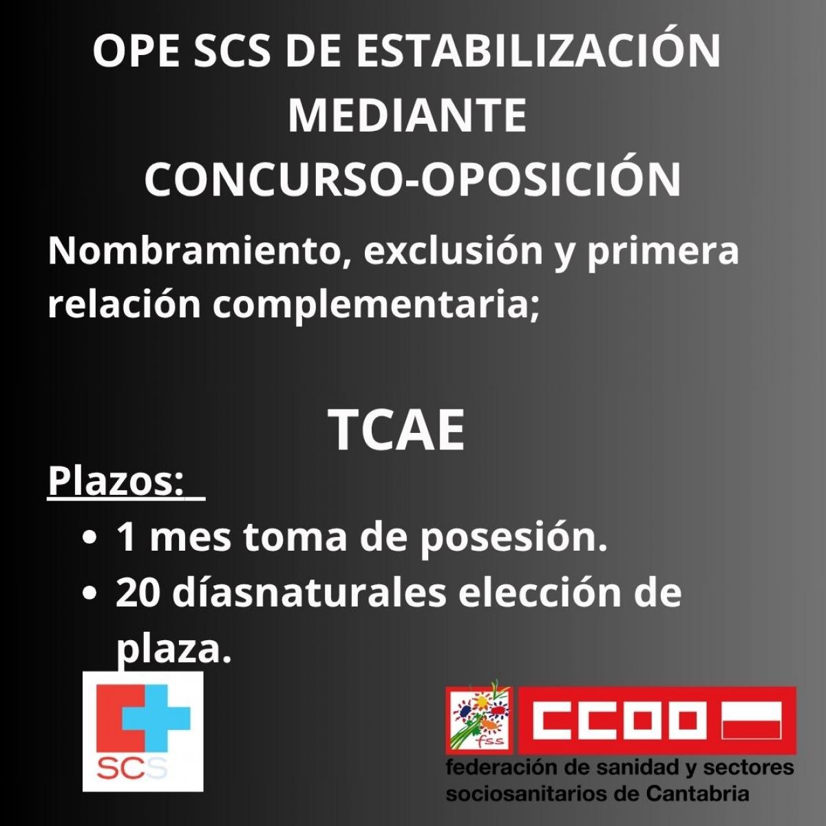 Ope TCAE concurso-oposicin