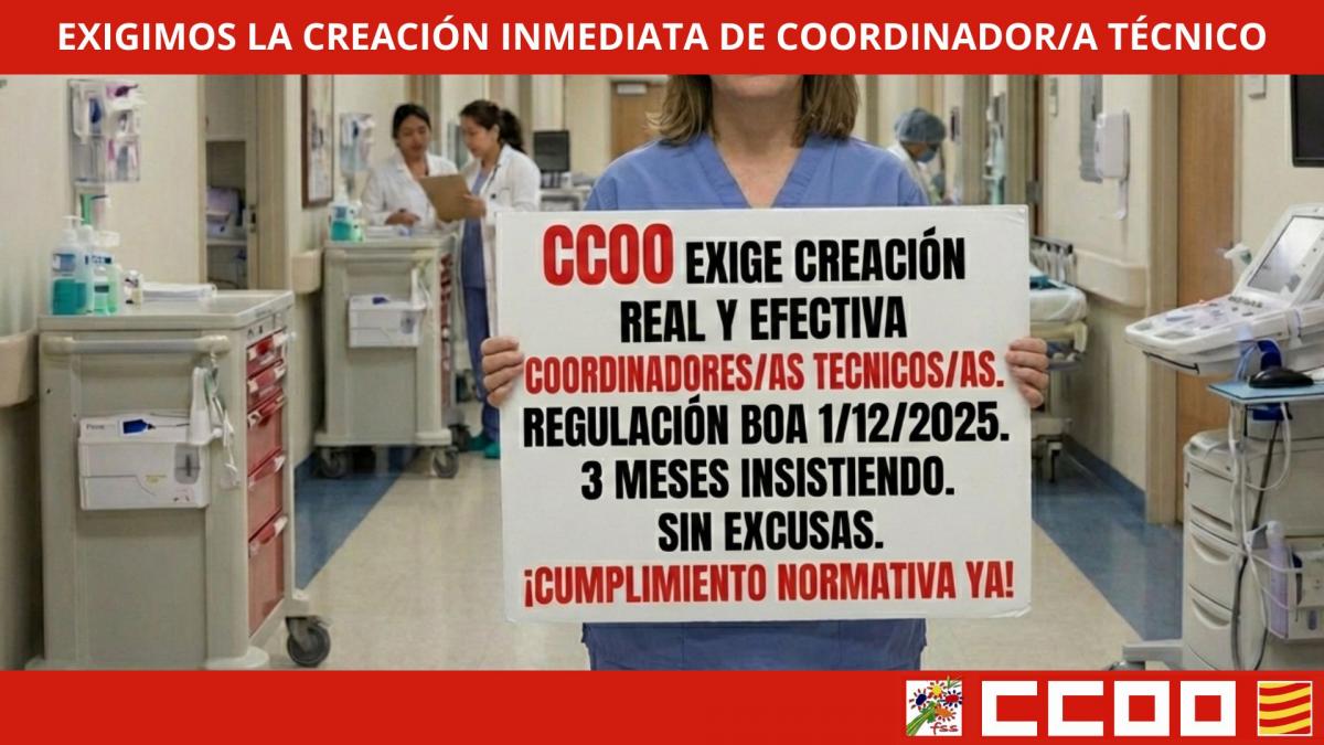 Exigimos Coordinador Tecnico