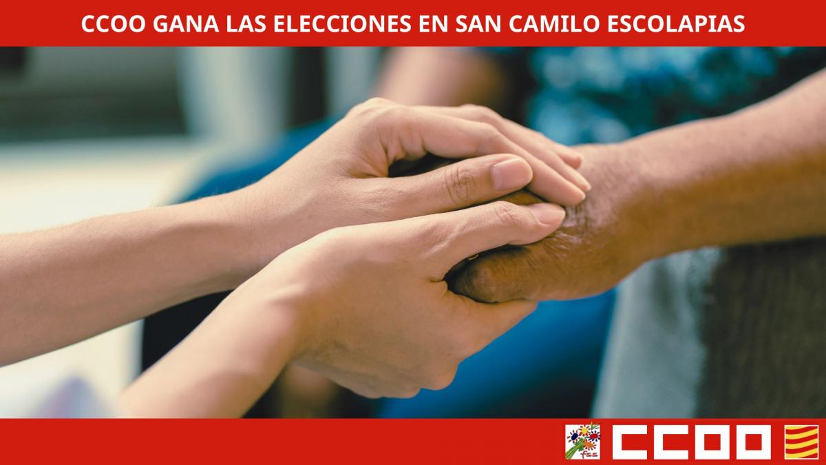 CCOO gana las elecciones sindicales en la Fundación San Camilo Escolapias