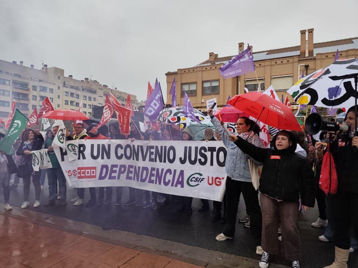 Movilización del sector de Dependencia