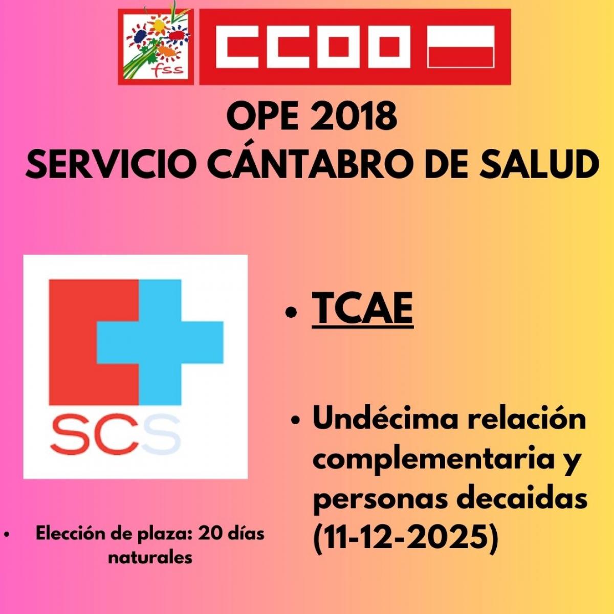 OPE TCAE 2018