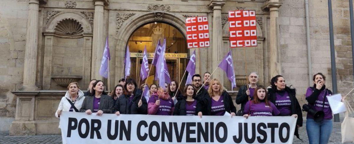 Movilización del sector de la dependencia