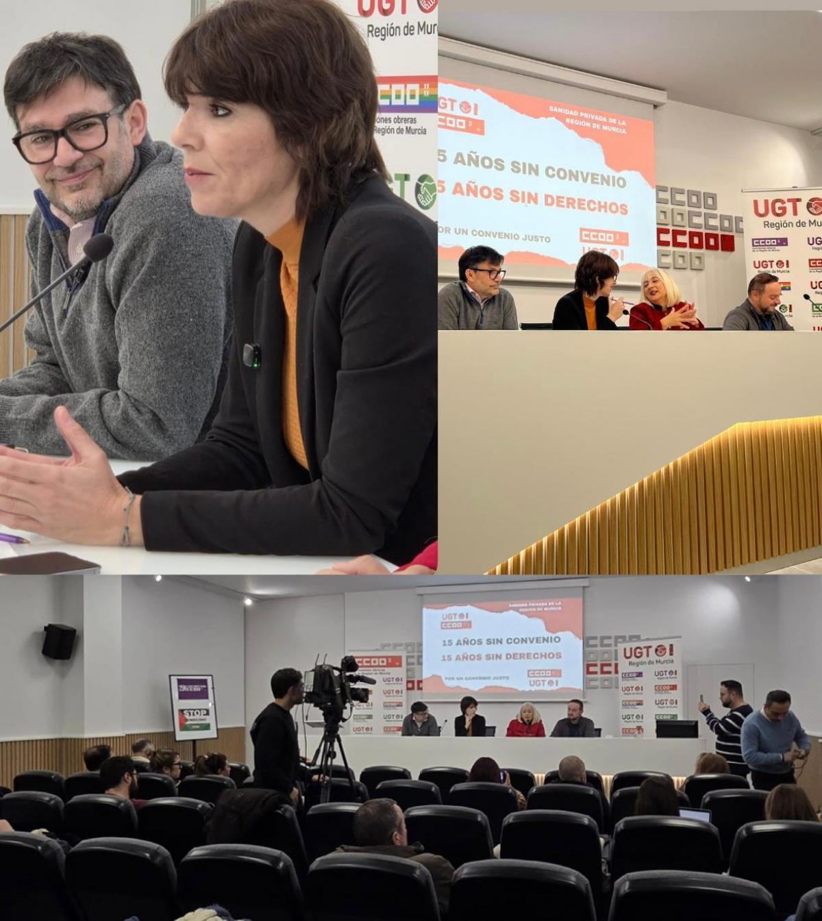 Rueda de prensa sanidad privada