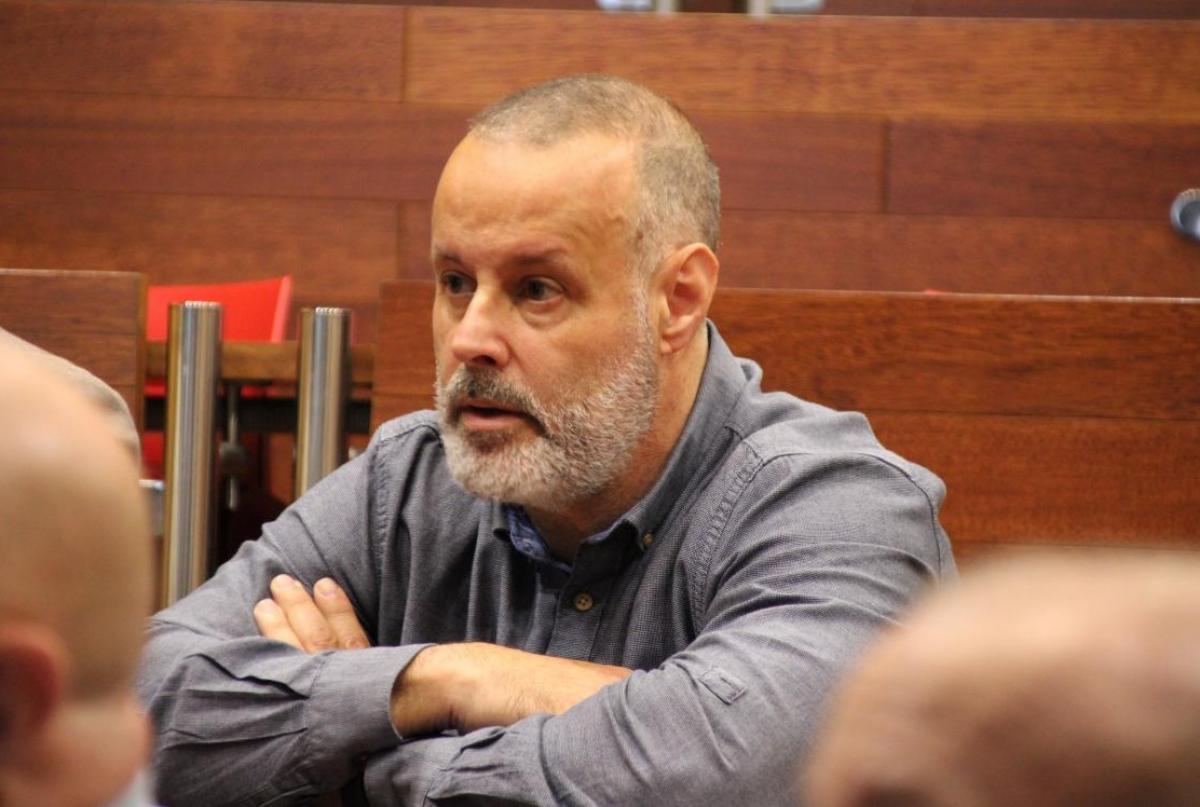 Ángel Lara, secretario general de Comisiones Obreras de Ceuta.