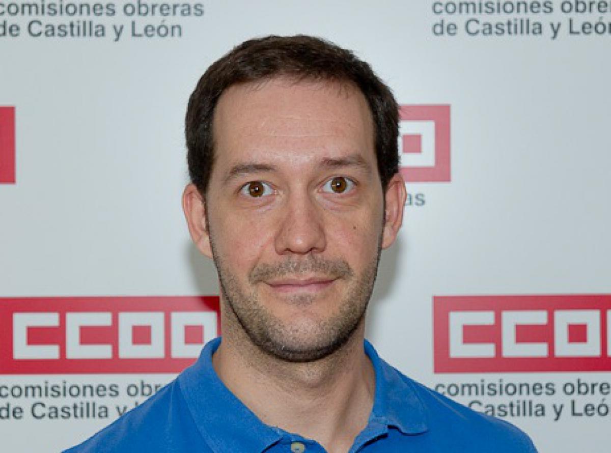 Luis Carlos Ramón, adjunto de Acción Sindical de la FSS-CCOO CyL