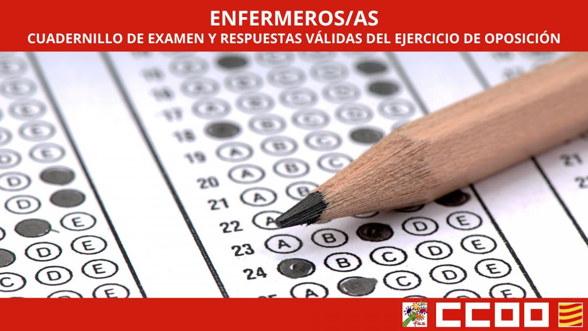 Examen Oposición Enfermería
