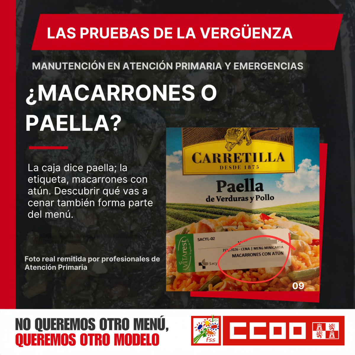 las pruebas de la vergüenza