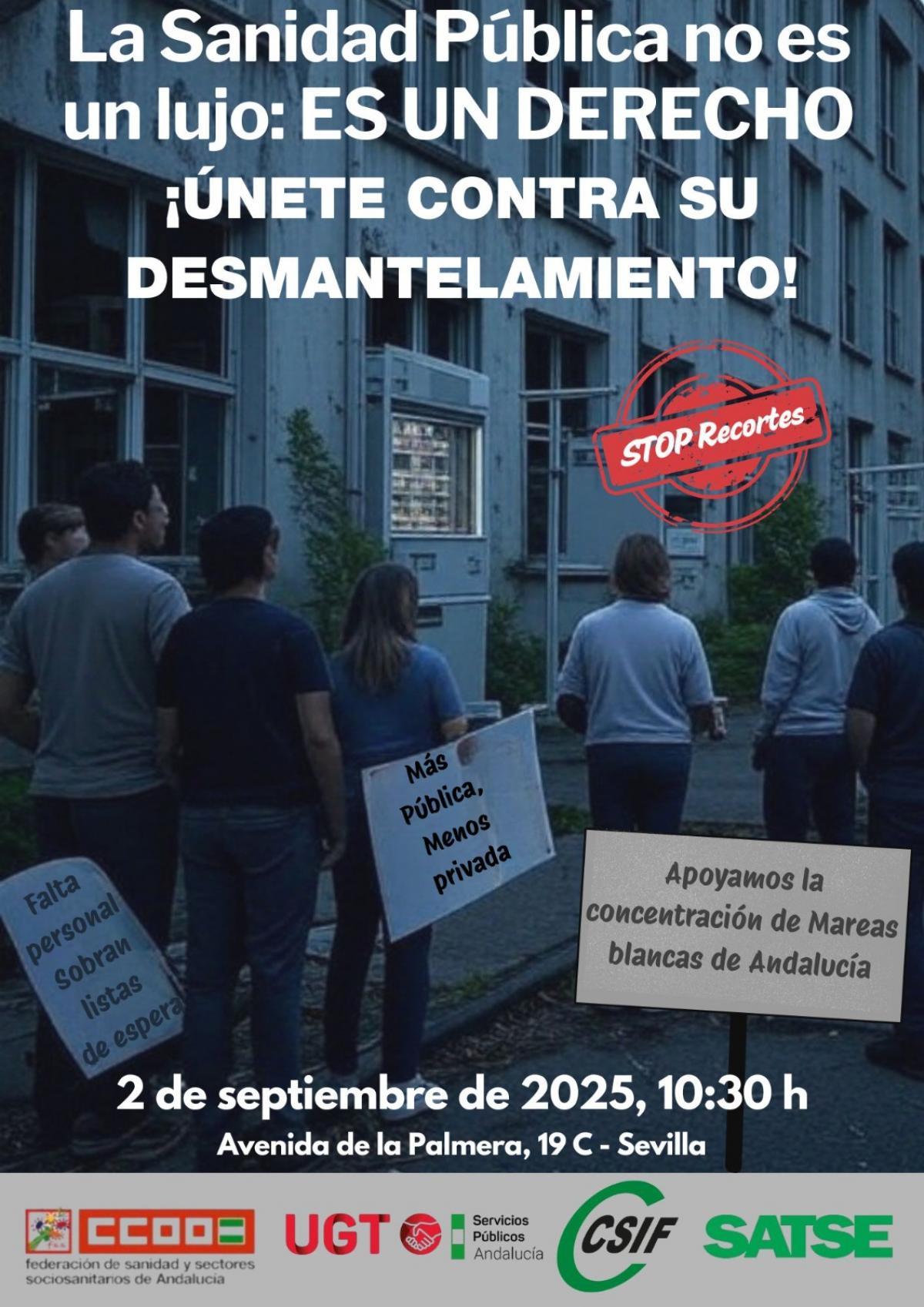 Cartel en apoyo a la movilizacin del 2 de septiembre.