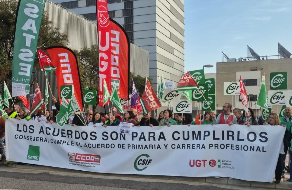 Manifestacin sanidad Sevilla