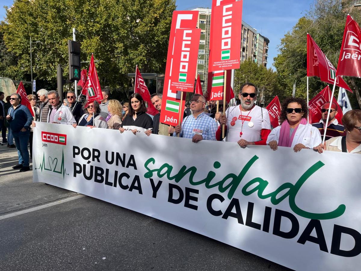 Movilización en Jaén.