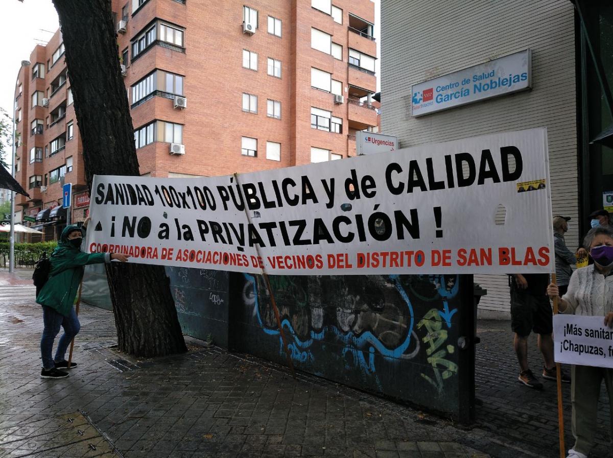 Movilizaciones en Madrid en defensa de la Atención Primaria
