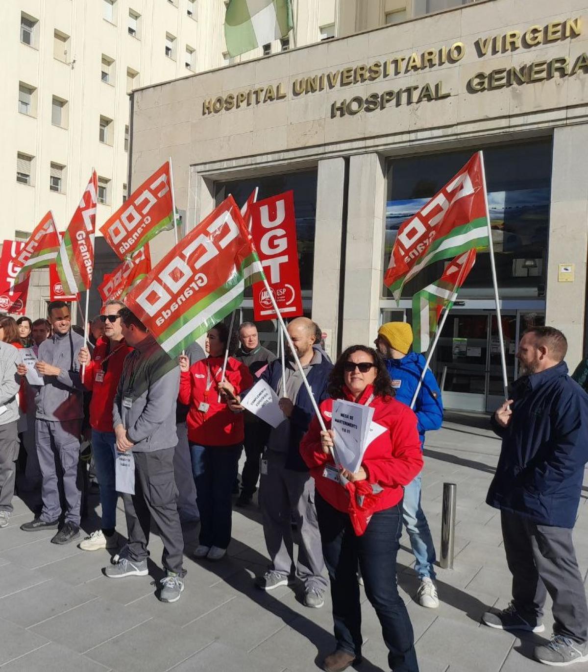 Manifestación en Granada.