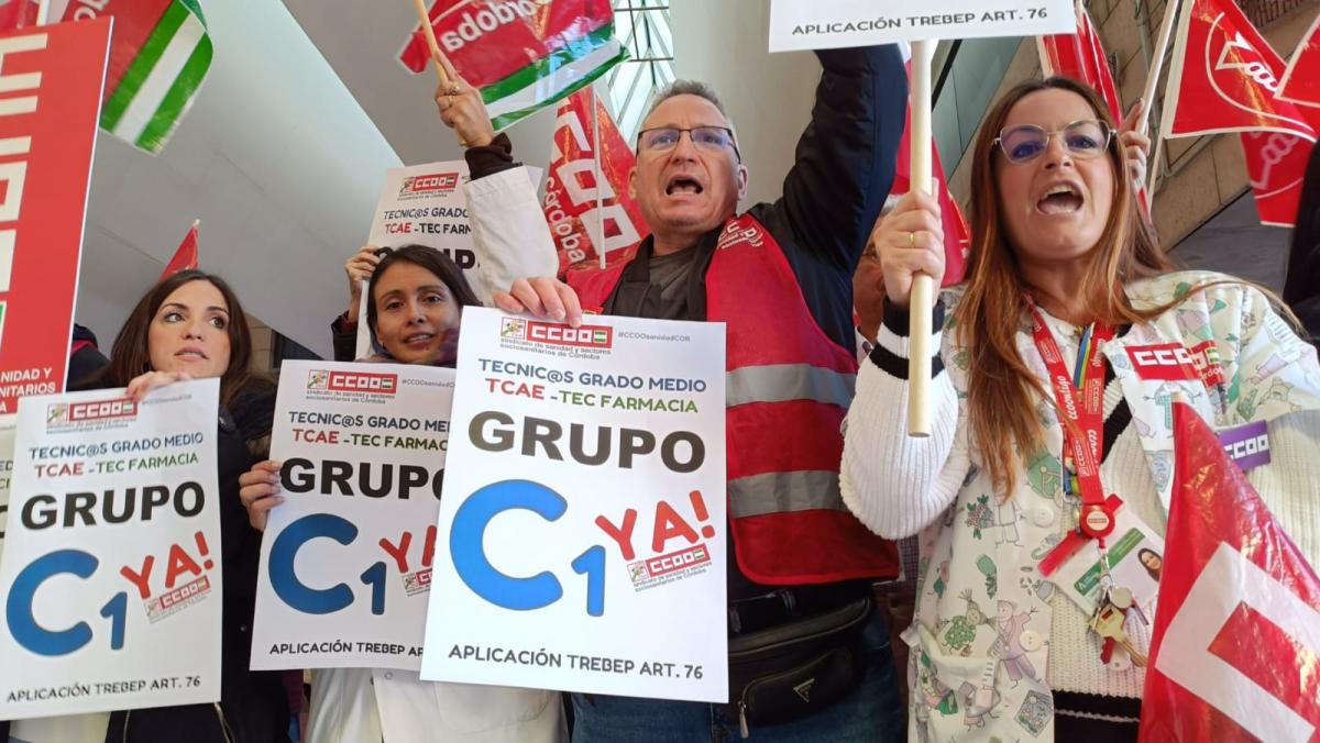 CCOO reclama la clasificación del PTCE en el grupo C1.