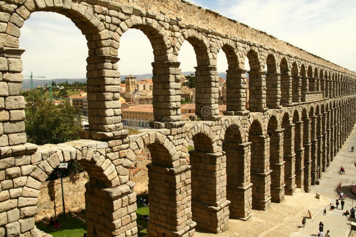 Imagen del acueducto de Segovia.