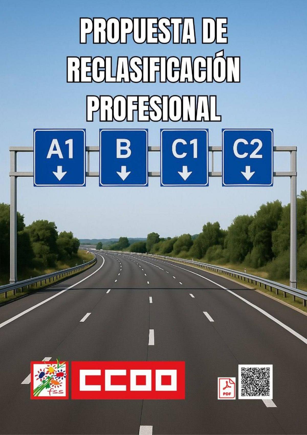 propuesta reclasificación profesional CCOO