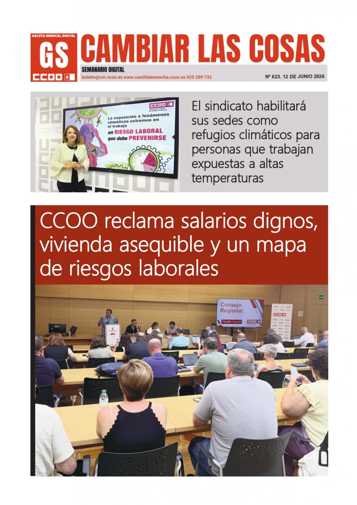 GSD CCOO CLM nº 623