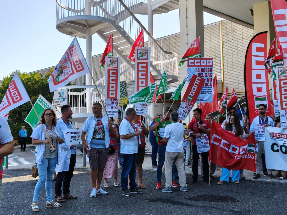 CCOO exige la actualizacin de la bolsa y la bajada de las notas de corte para agilizar la contratacin de profesionales en el SAS.