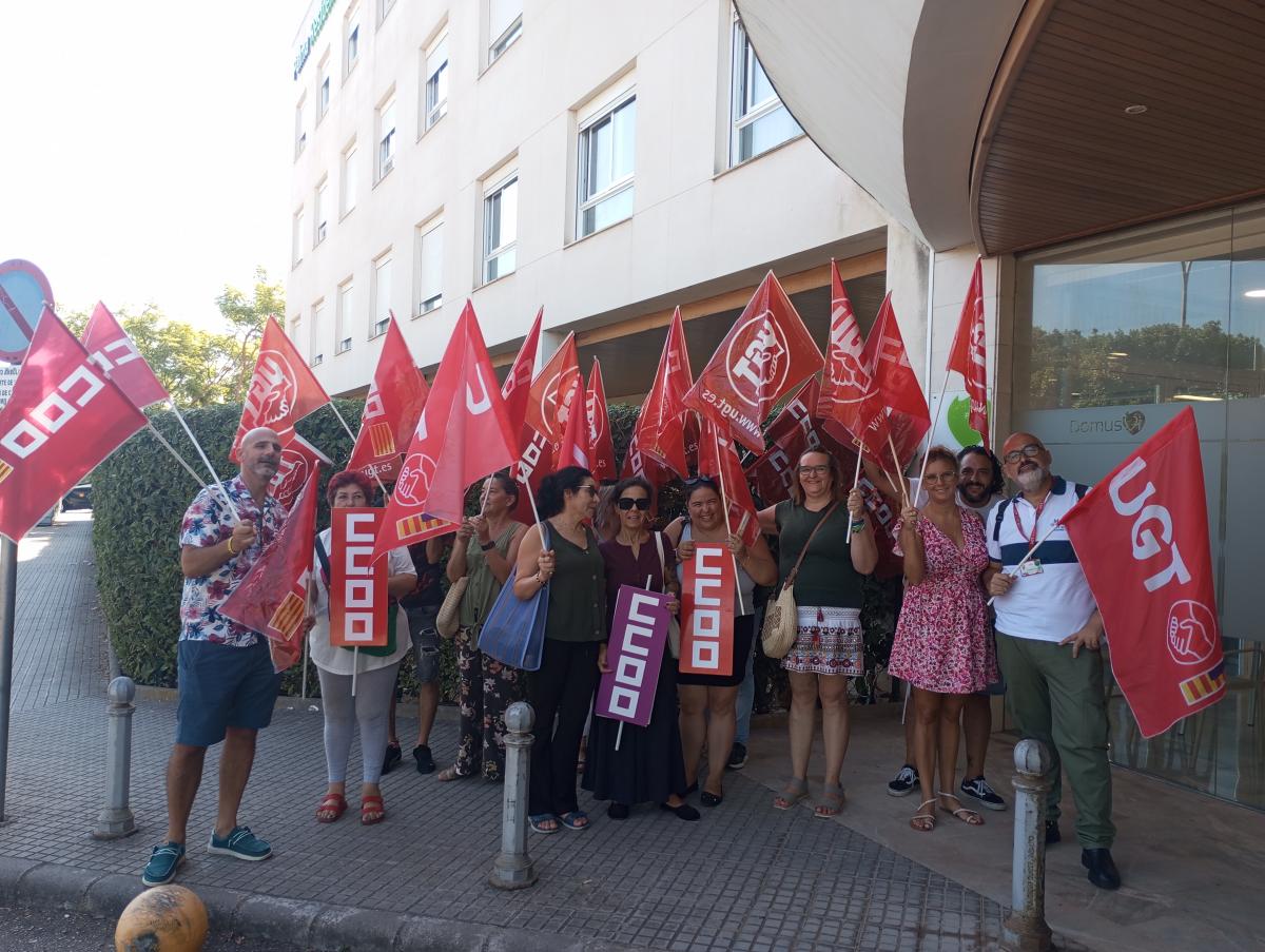 CCOO denuncia la falta de personal y las elevadas cargas de trabajo en DomusVi Palma
