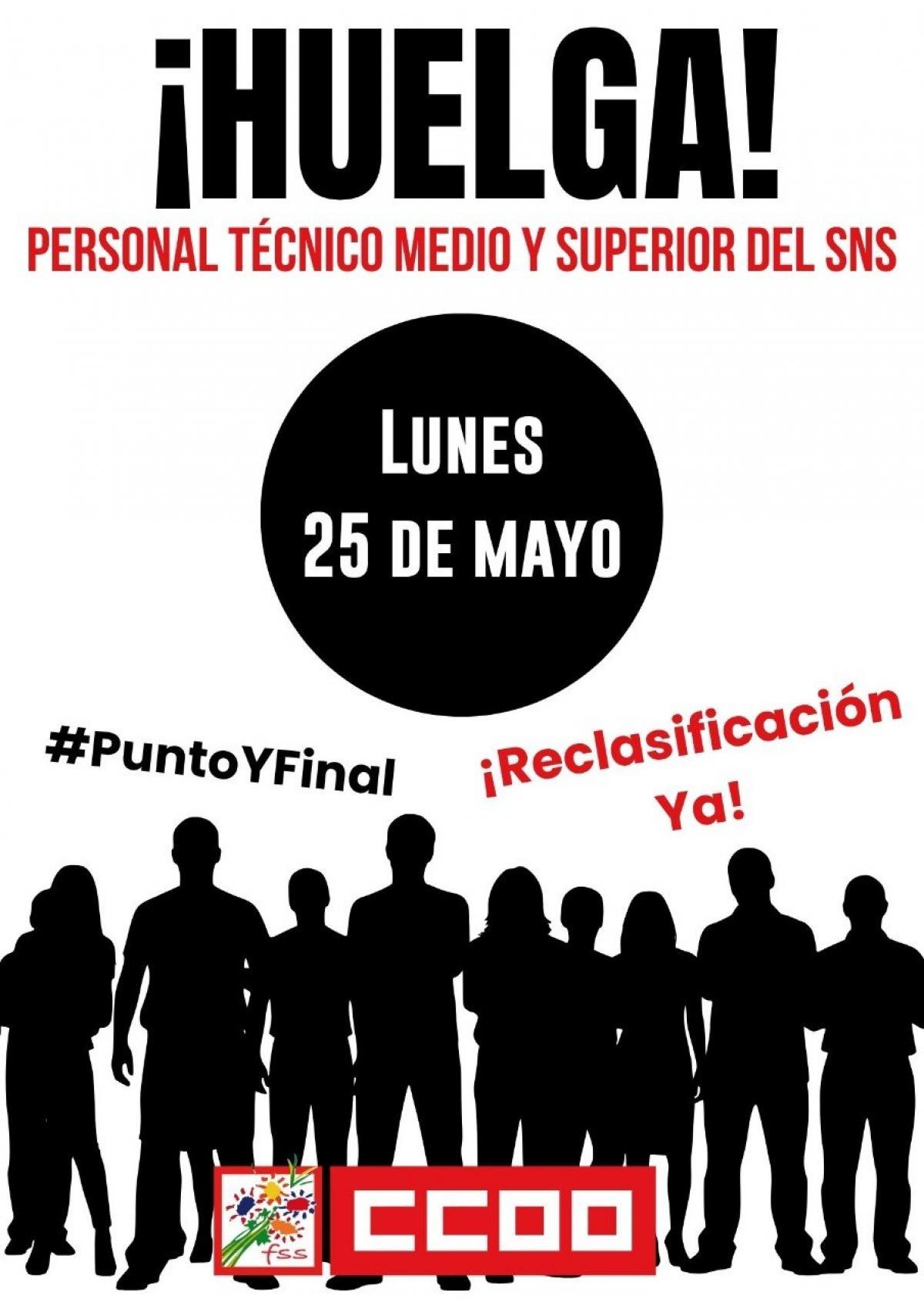 Huelga Mayo 2026 Técnicos
