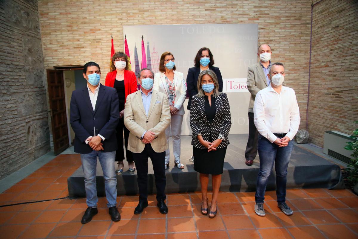 Firma del plan para la reactivación económica y social de la ciudad de Toledo