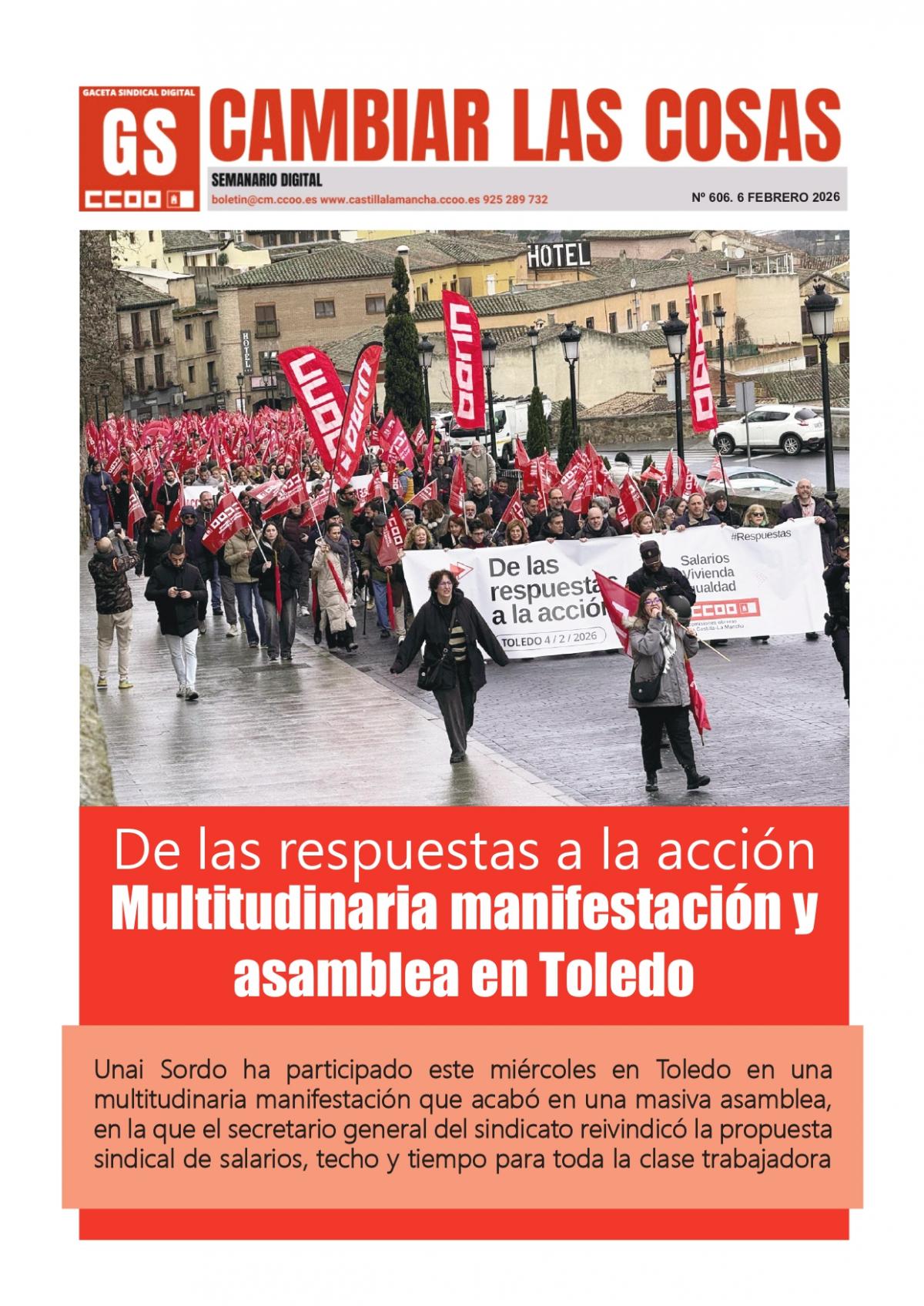 GSD CCOO CLM nº 606