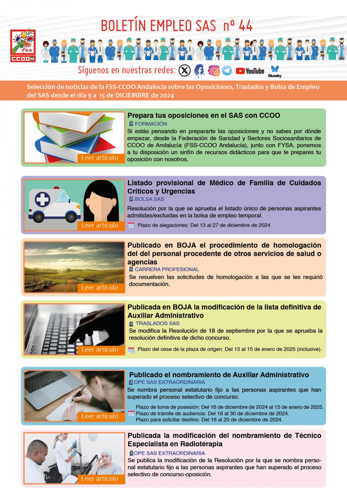 PORTADA BOLETN EMPLEO SAS N 44