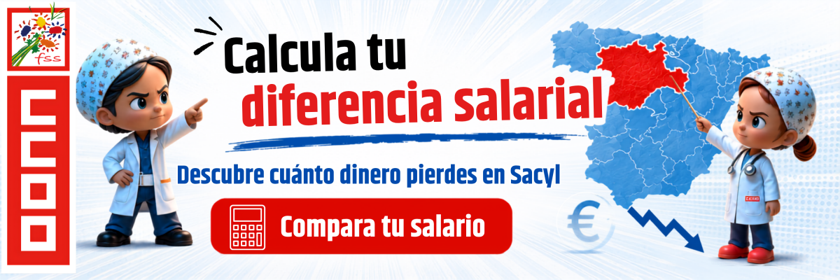 Calculadora Salarial de CCOO en el SNS