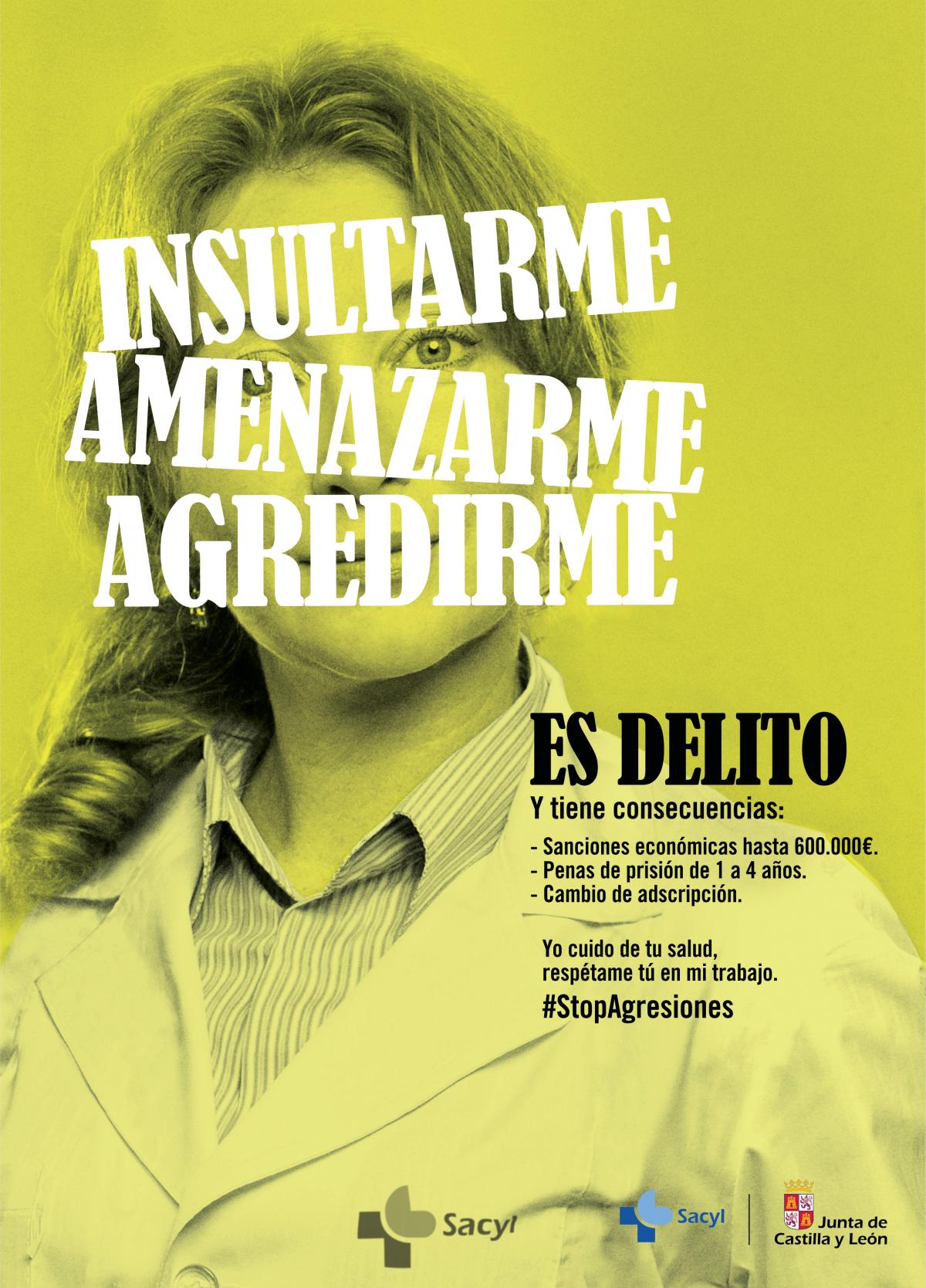 Campaa de sensibilizacin frente a las agresiones en el mbito sanitario