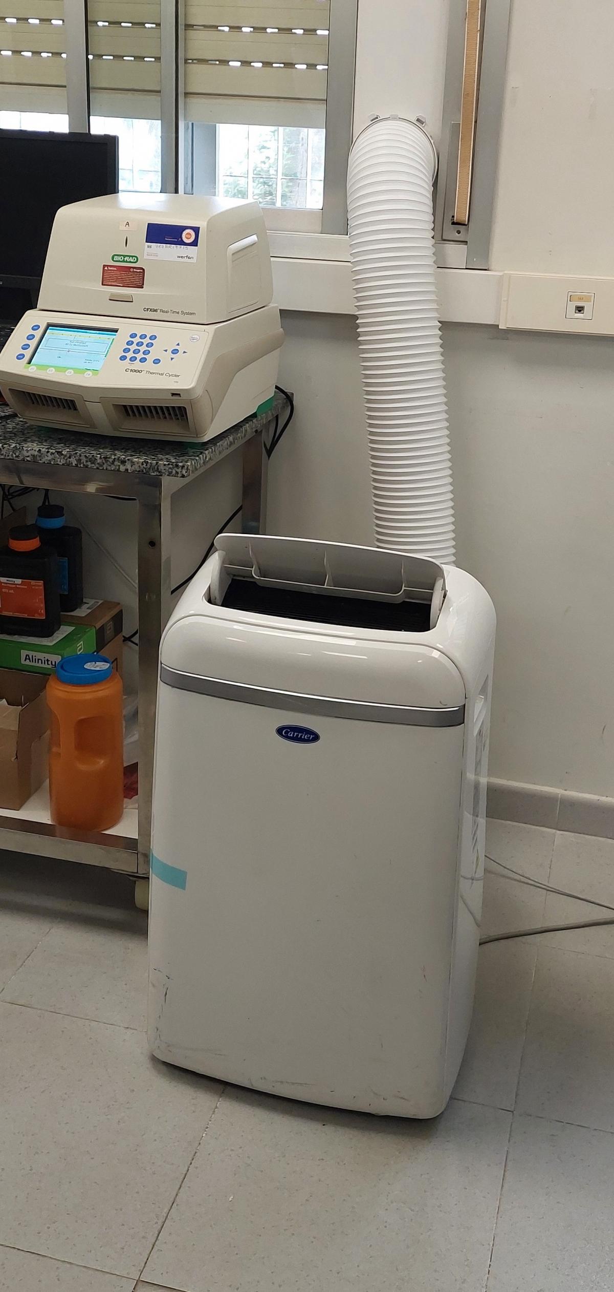 Climatizacin del Laboratorio de Microbiologa del Hospital de Jerez.
