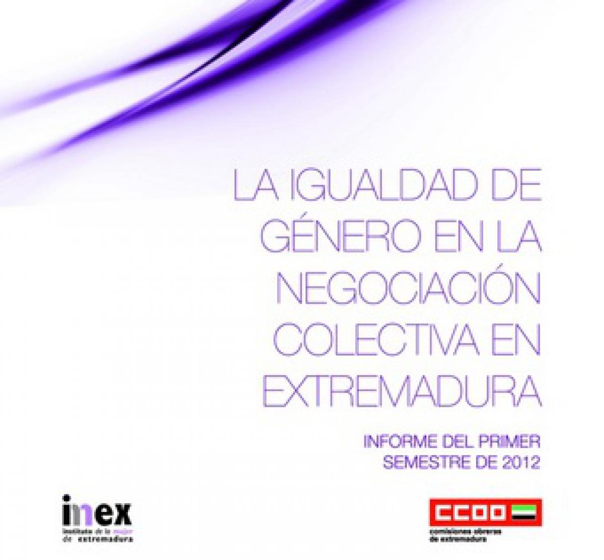 Portada del estudio elaborado por CCOO de Extremadura en colaboración con el IMEX