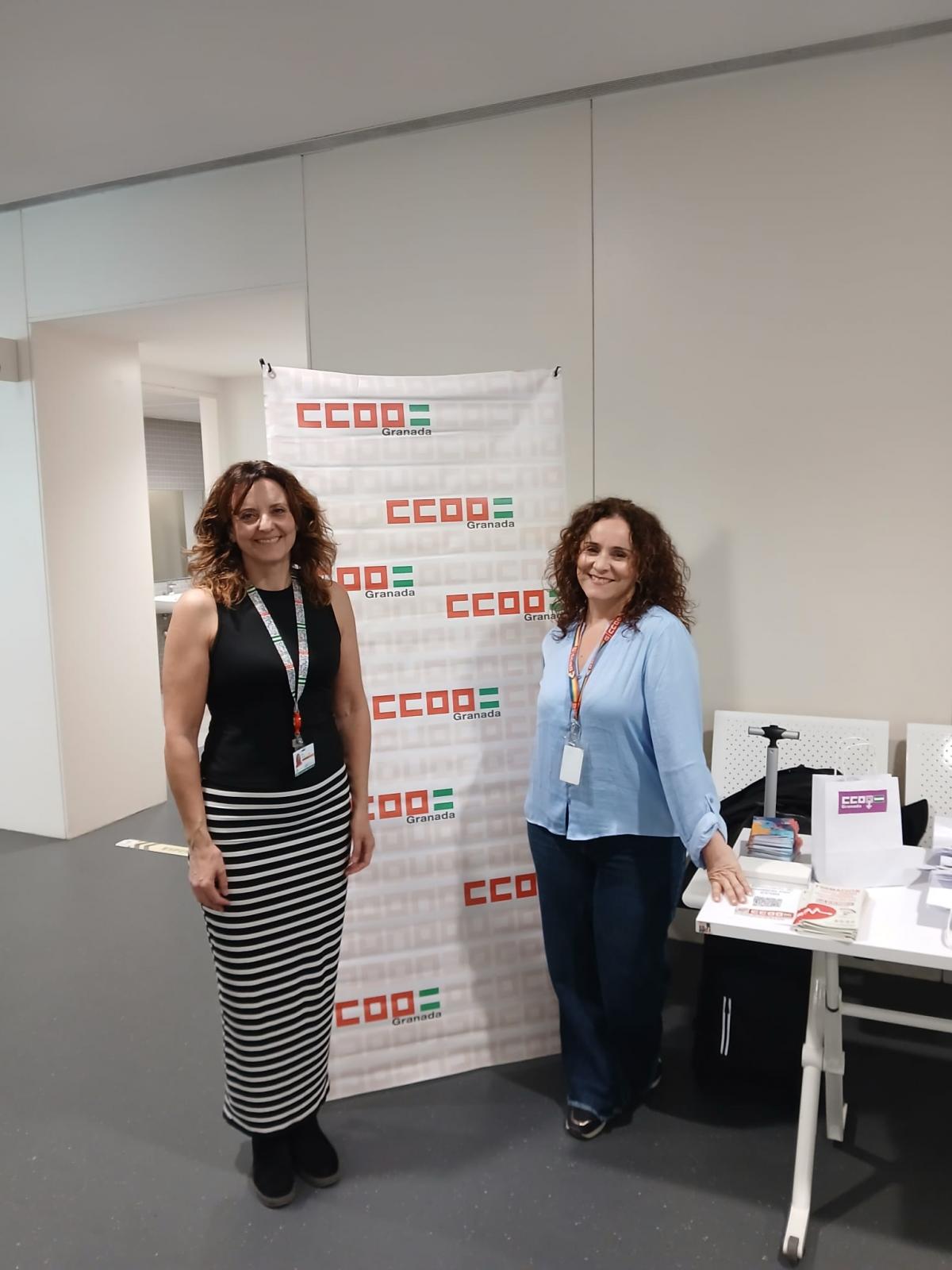 Delegadas de CCOO.