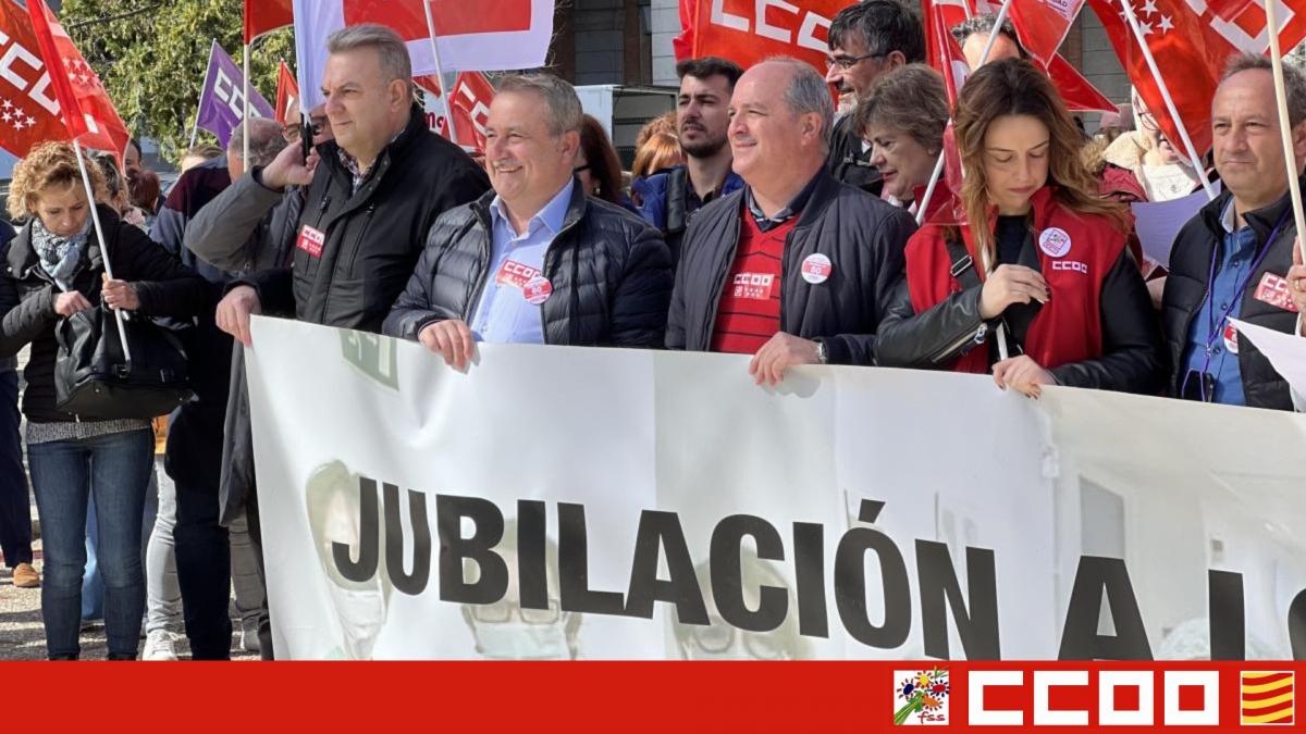 Concentración Jubilación a los 60
