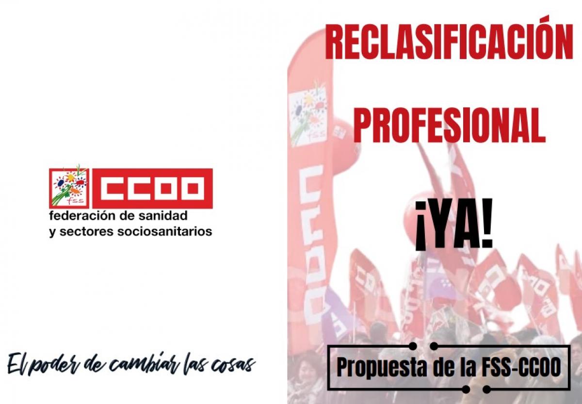 Propuesta de Reclasificacin de la FSS-CCOO